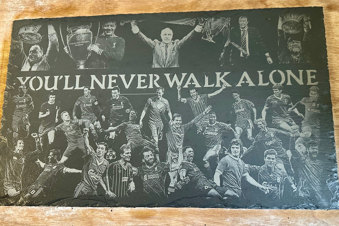 Liverpool FC Legends - Large Slate Plaque